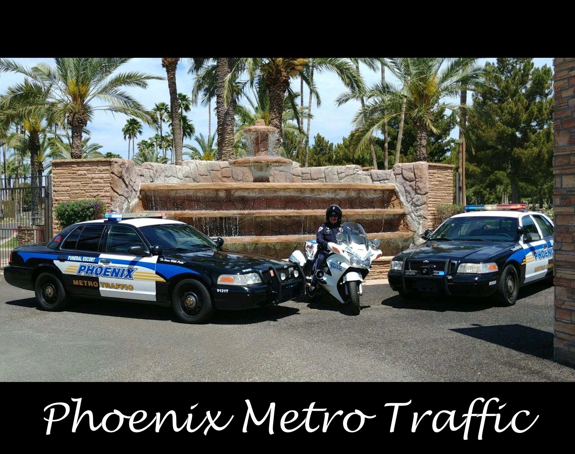 Phoenix Metro Traffic Funeral Escort Service, Traffic Control